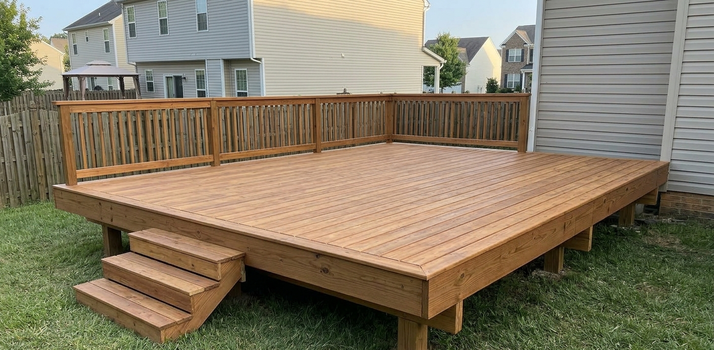 How to Build a Ground-Level Deck